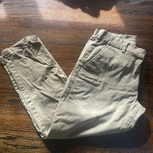 Lee men’s pants size 34/29 relaxed fit straight leg beige tan great condition